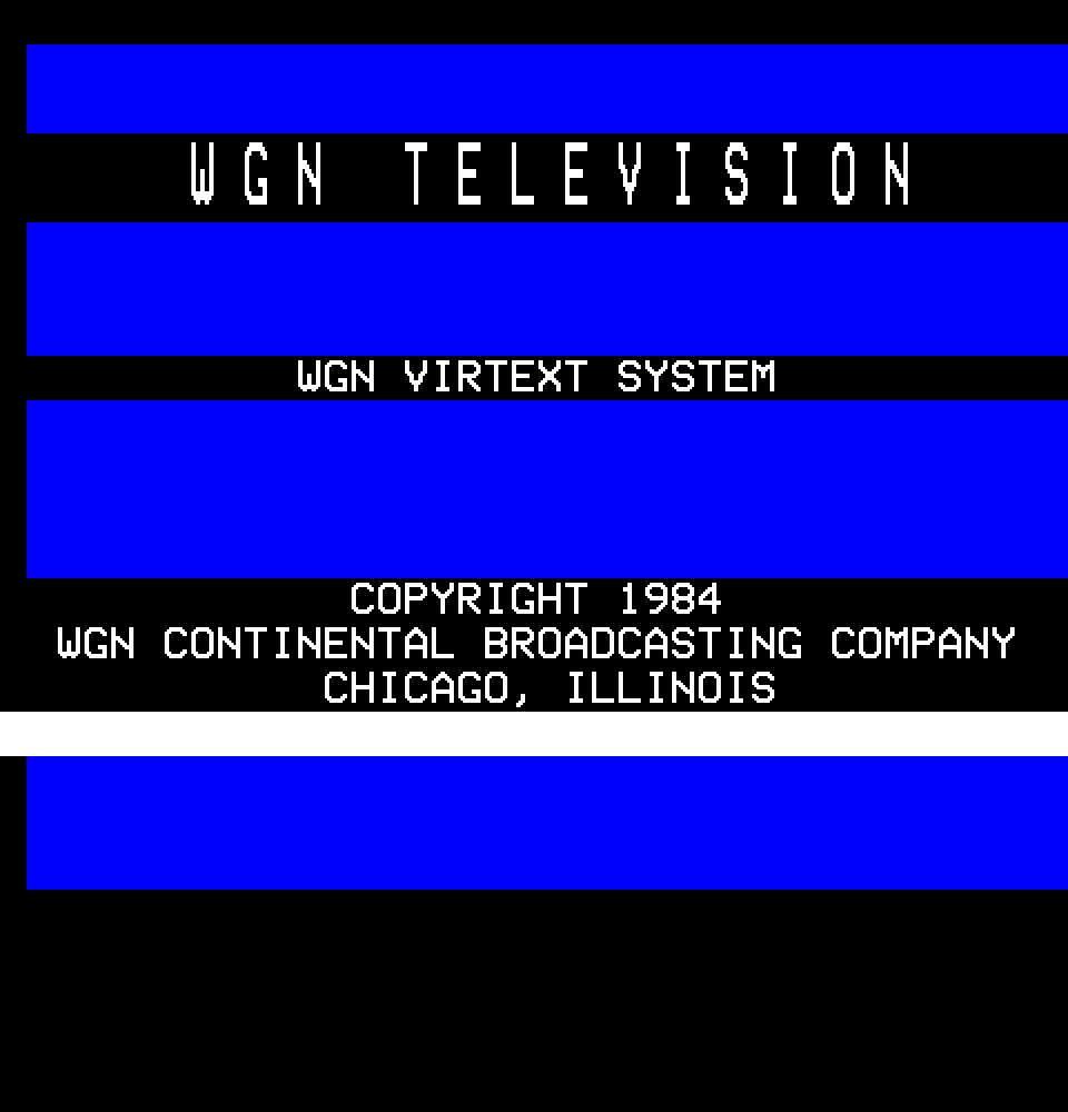 WGN VirText System page